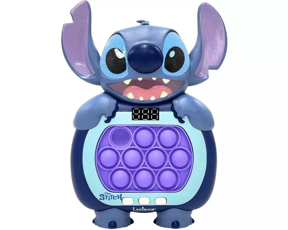 Lexibook Geschicklichkeitsspiel Disney Stitch Pop-it Game Blau