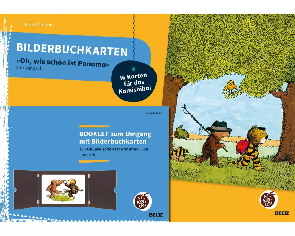 Bilderbuchkarten »Oh, wie schön ist Panama« von Janosch