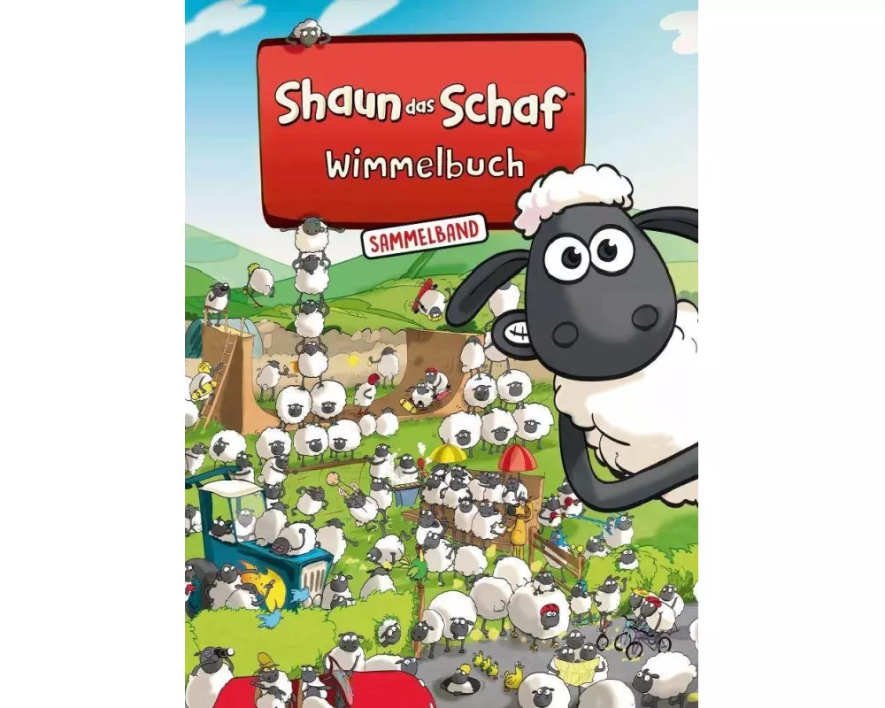 Shaun das Schaf Wimmelbuch - Der große Sammelband - Bilderbuch ab 3 Jahre