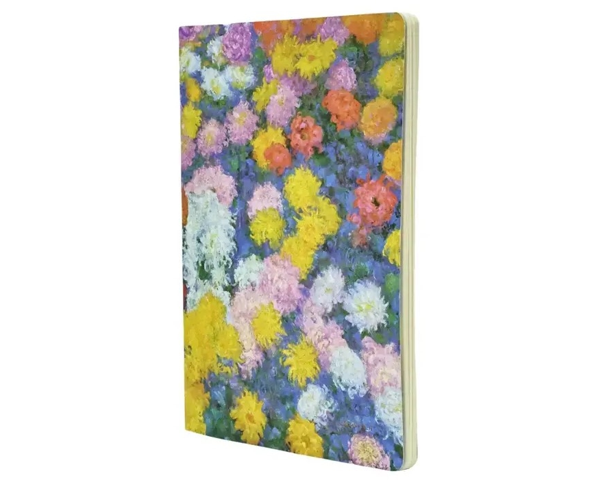 PAPERBLANKS Notizheft A6 CBD6275 Chrysanthemen blanko 80 S.