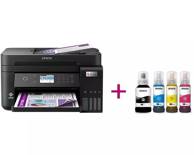 Epson Multifunktionsdrucker EcoTank ET-3850 inkl. Tinte Epson 102