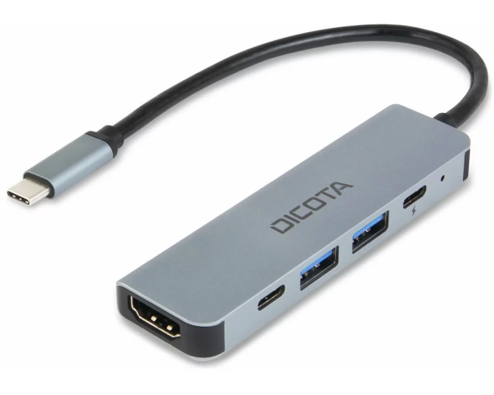 Dicota Dockingstation USB-Hub USB-C 5-in-1