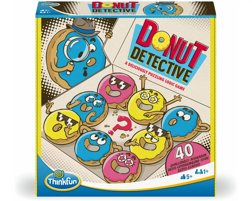 ThinkFun Donut Detective - Denkspiel ab 5 Jahre