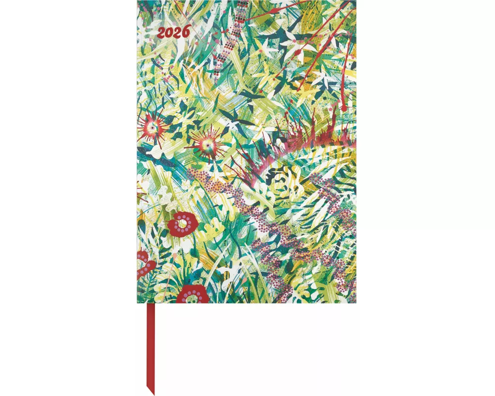 teNeues - Dan Bennett 2026 – Buchkalender 16x22 cm | Künstlerischer Wochenkalender mit Magnetverschluss für Design- & Naturfreunde