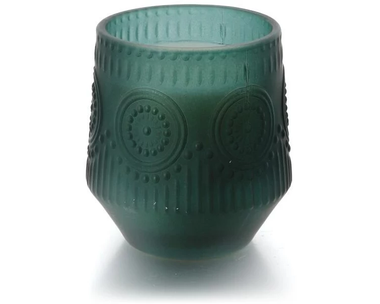 balthasar Duftkerze Barok Grün, Glas