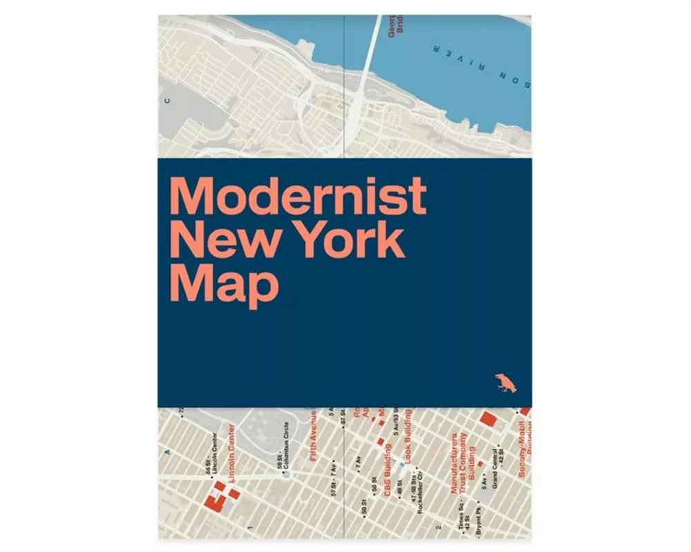 Modernist New York Map