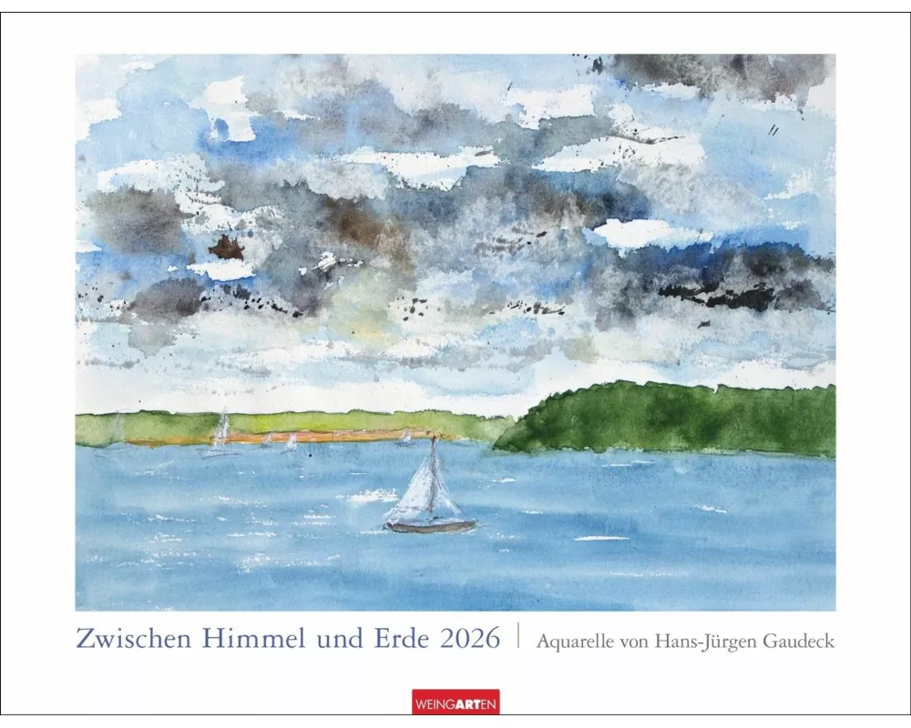 Zwischen Himmel und Erde Kalender 2026 - Aquarelle von Hans-Jürgen Gaudeck