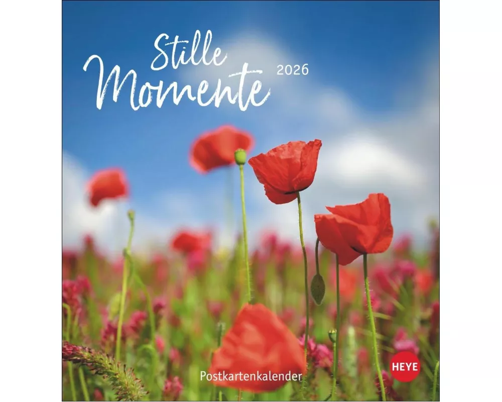 Stille Momente Postkartenkalender 2026