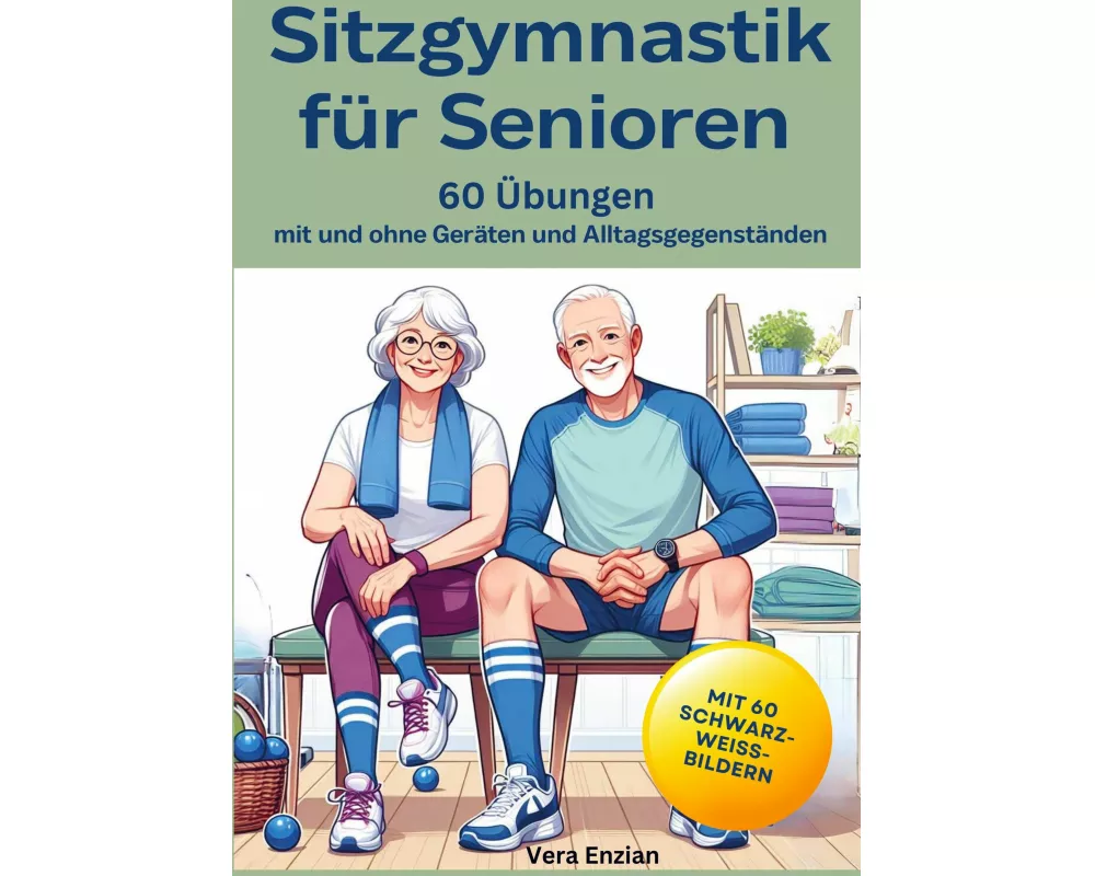 Sitzgymnastik für Senioren - 60 Übungen mit und ohne Geräten und Alltagsgegenständen