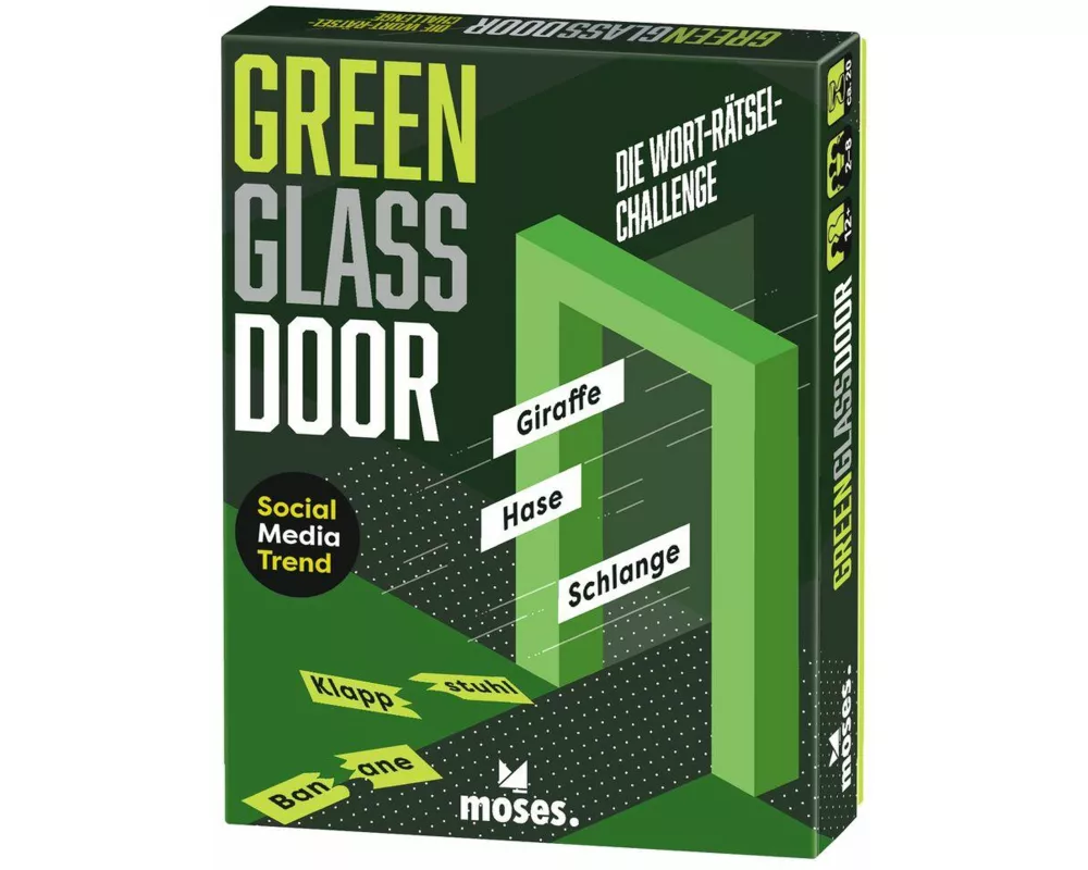 Green Glass Door