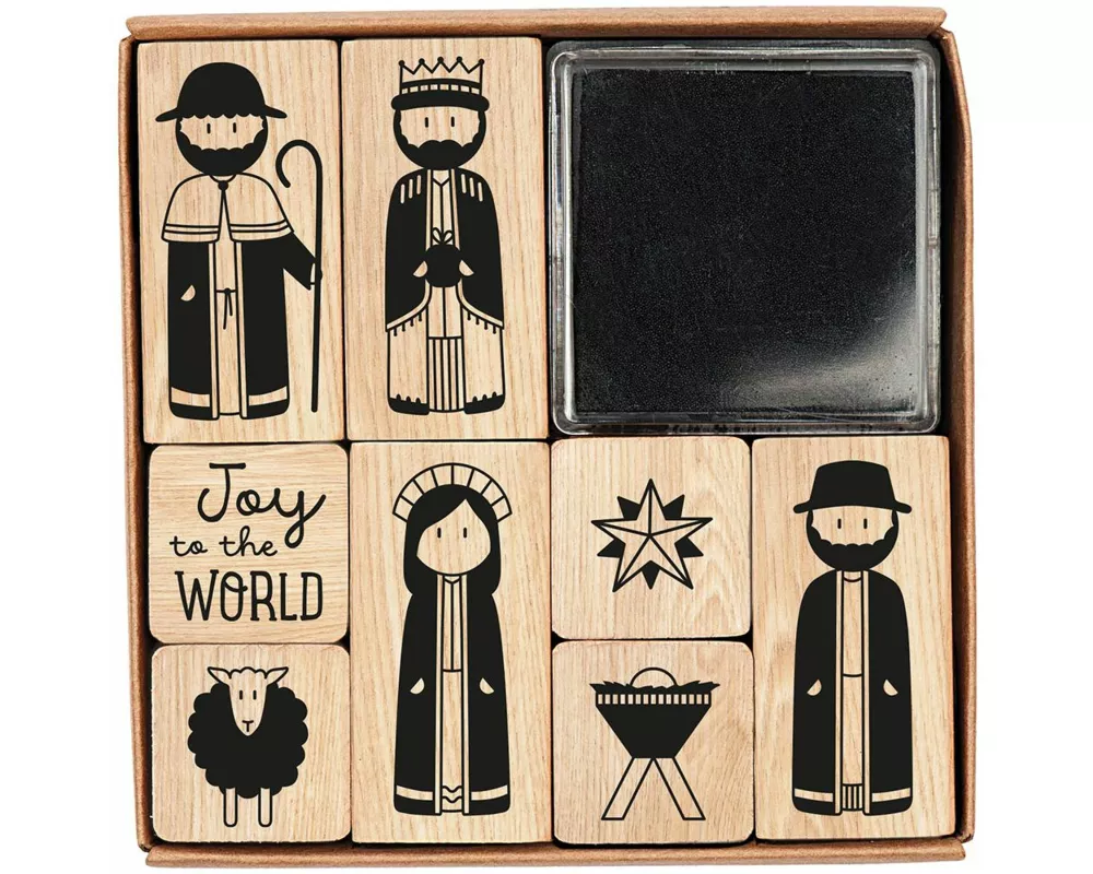 Stempel-Set Krippe