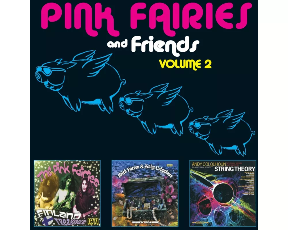 Pink Fairies And Friends Vol.2 (3CD Box)