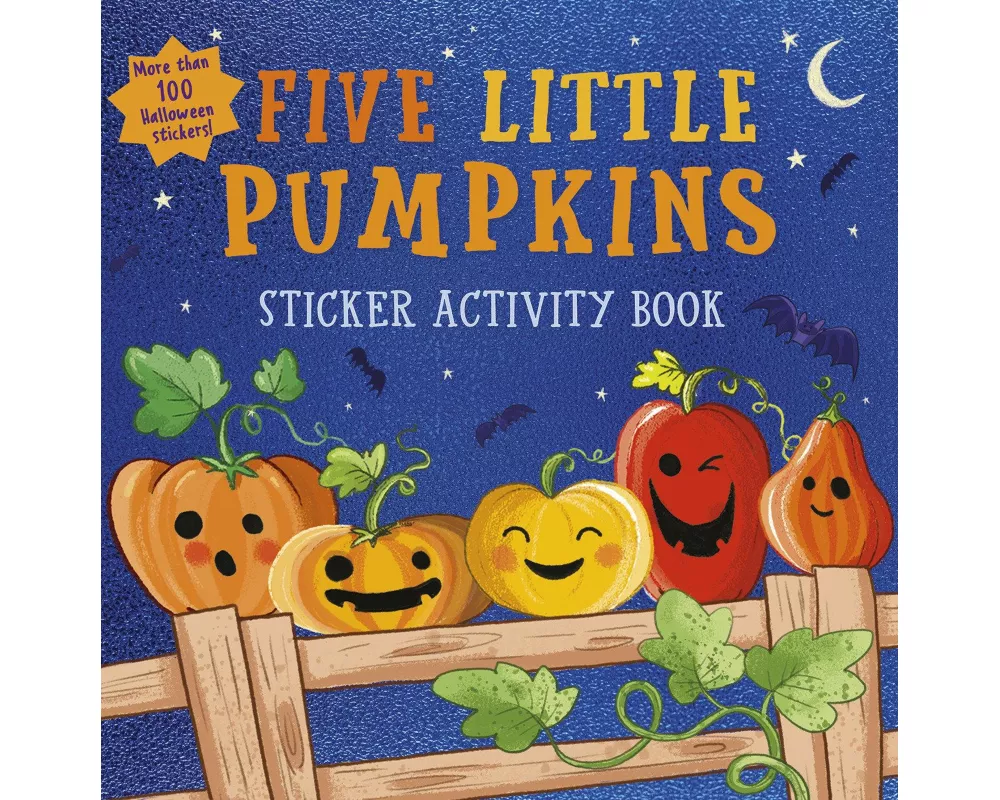 Five Little Pumpkins sticker activity book