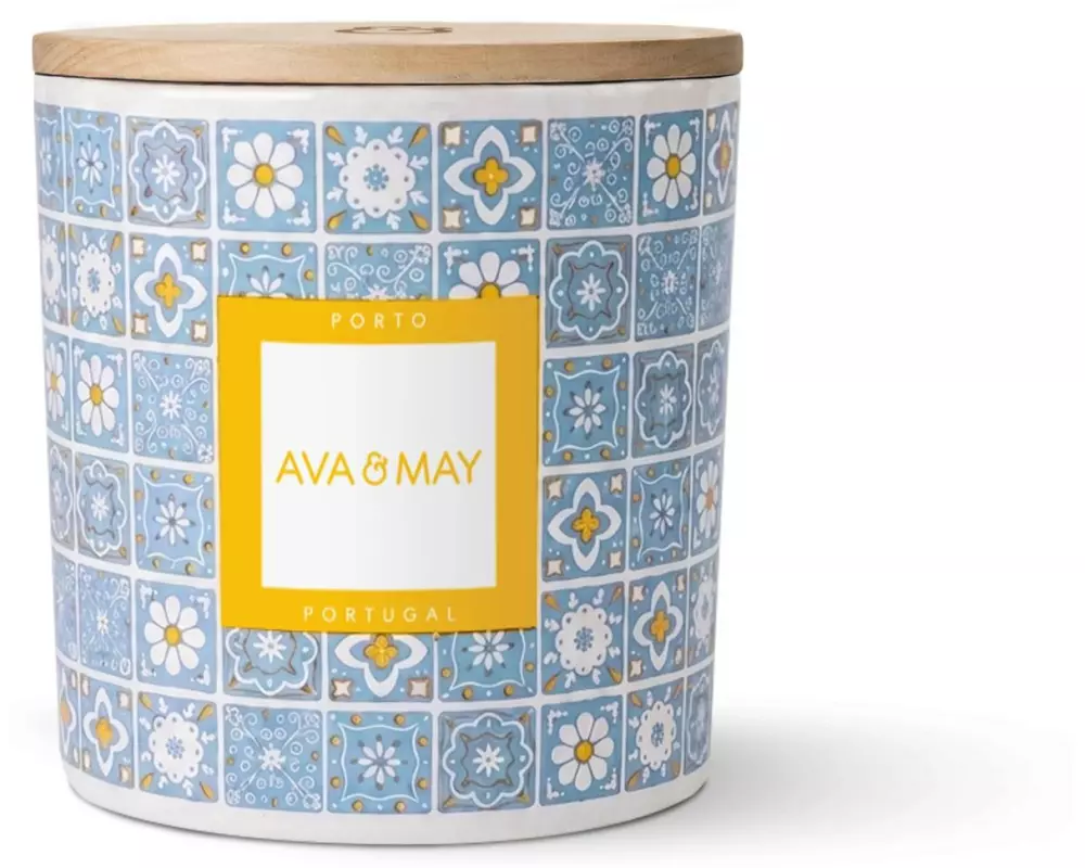 AVA & MAY Duftkerze Porto 410 g