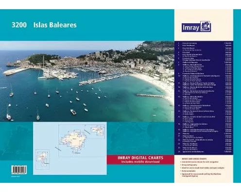 Imray 3200 Islas Baleares Chart Pack