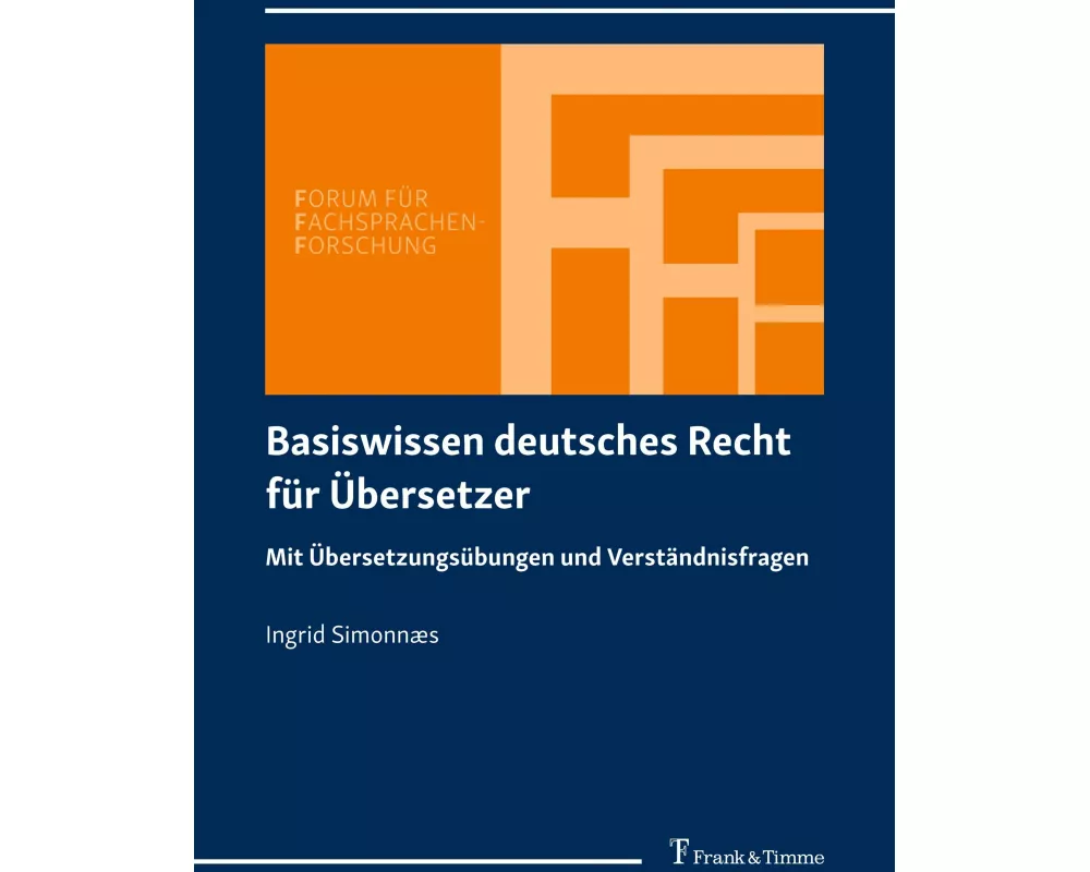 Basiswissen deutsches Recht für Übersetzer
