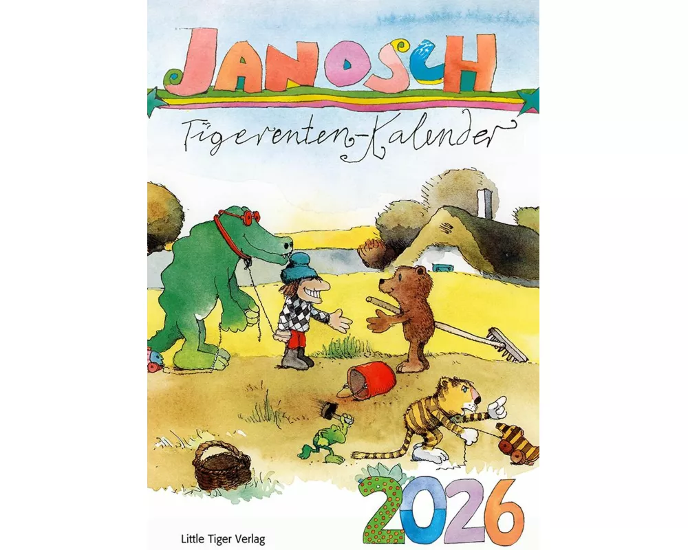 Janosch Tigerentenkalender 2026
