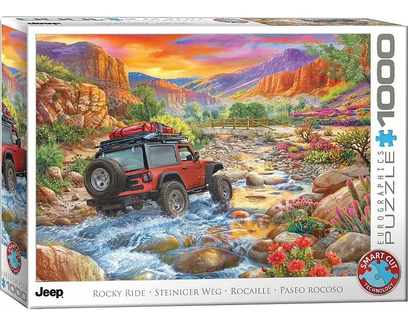 Puzzle 1000 Teile - Steiniger Weg