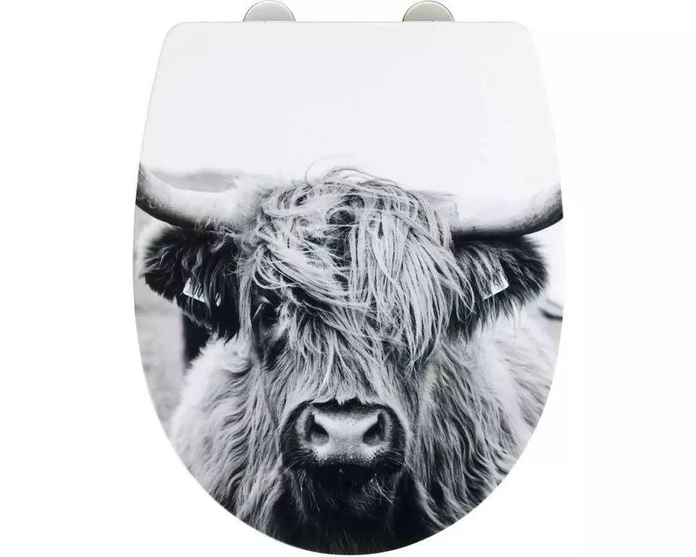 Wenko WC-Sitz Yak Easy Close, Thermoplast, bis 350 kg