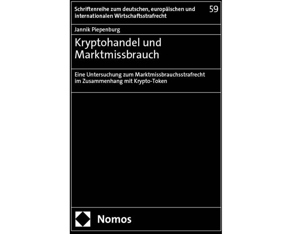 Kryptohandel und Marktmissbrauch
