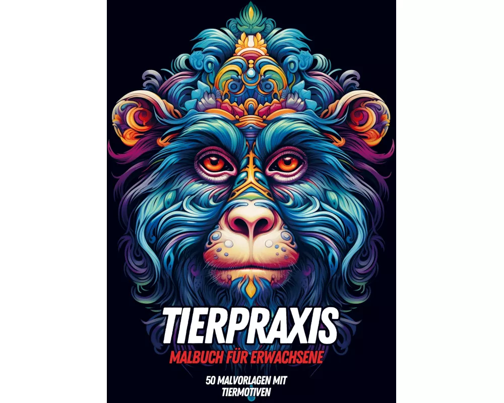 Malbuch für Erwachsene - Tierpraxis