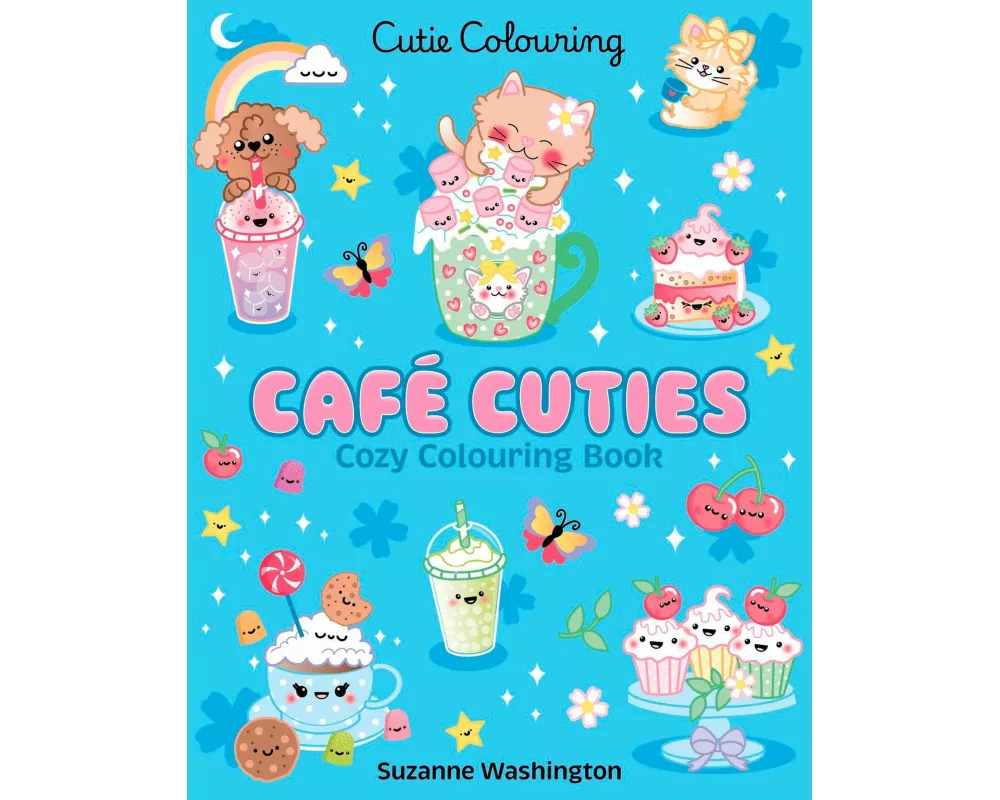 Cafe Cuties: Colouring Book