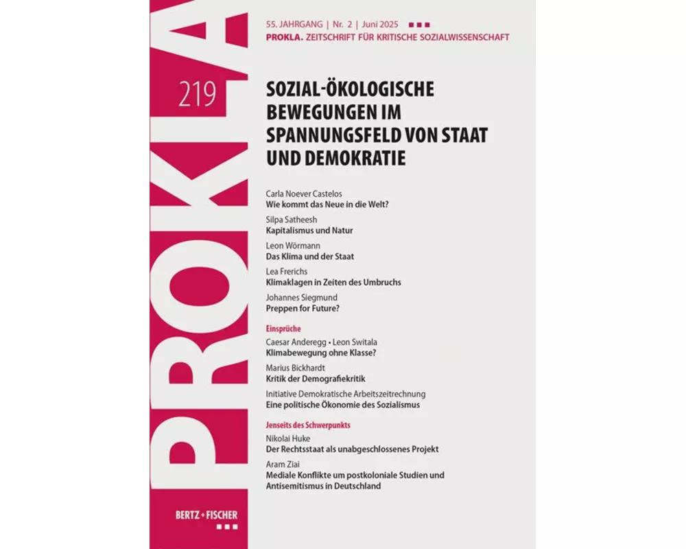 PROKLA 219 / 55. Jg., Heft 2, Juni 2025
