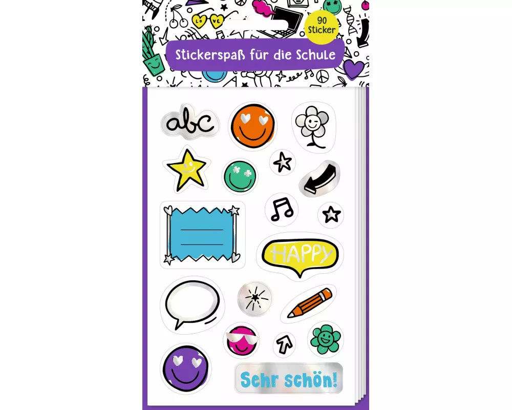 Sticker – Stickerspaß für die Schule