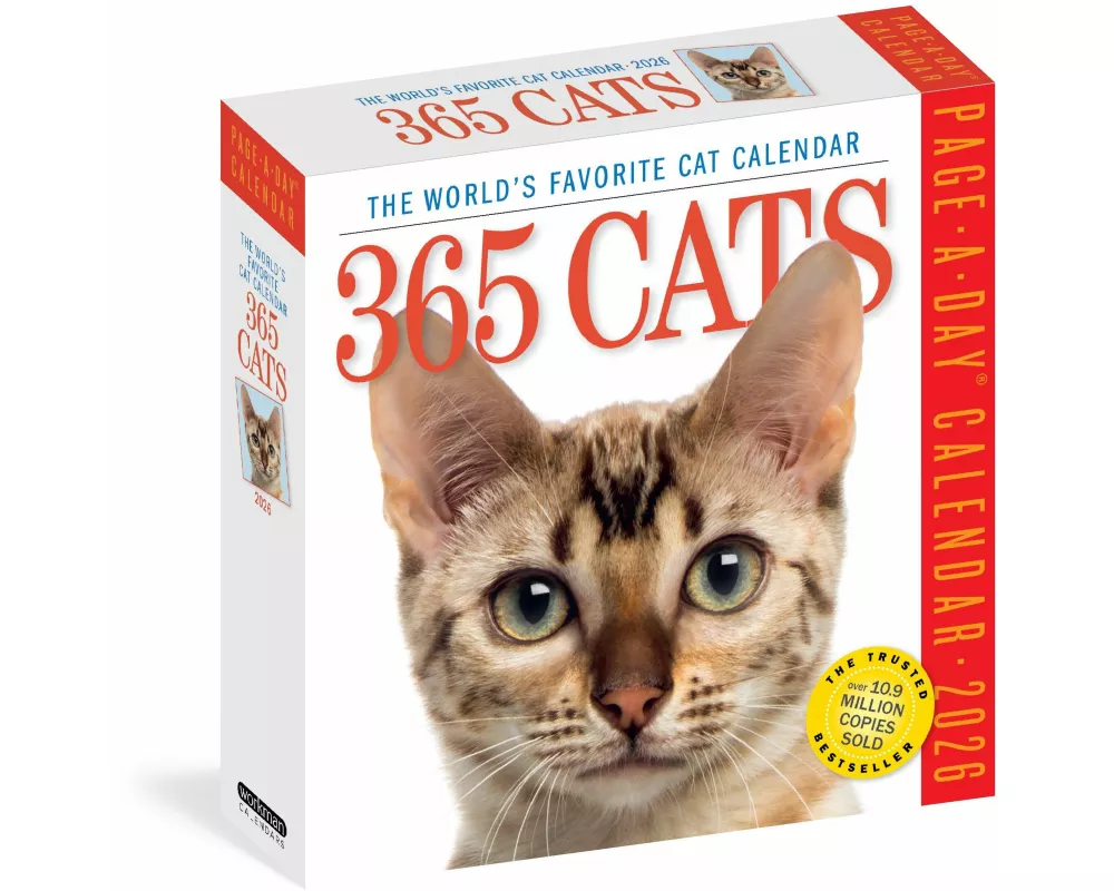 365 Cats Page-A-Day Calendar 2026