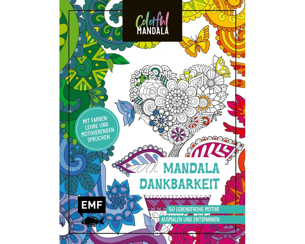 Colorful Mandala – Dankbarkeit