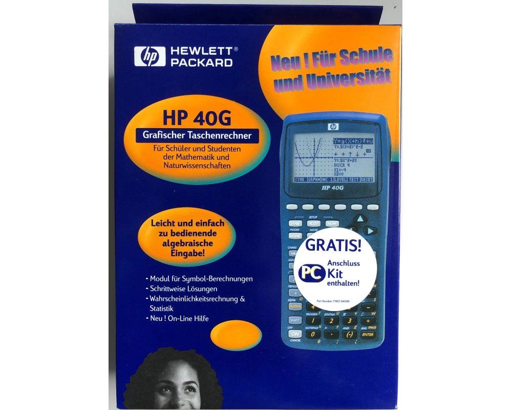 HP Grafikrechner 40G ABD deutsch