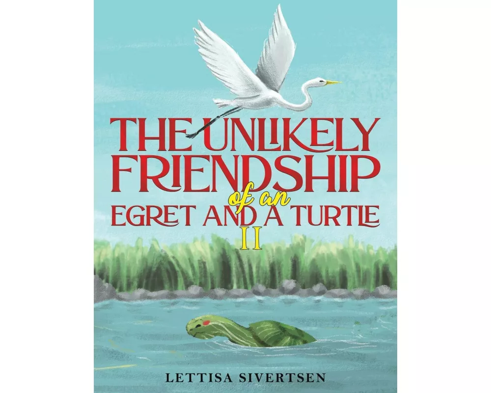 The Unlikely Friendship of an Egret and a Turtle II