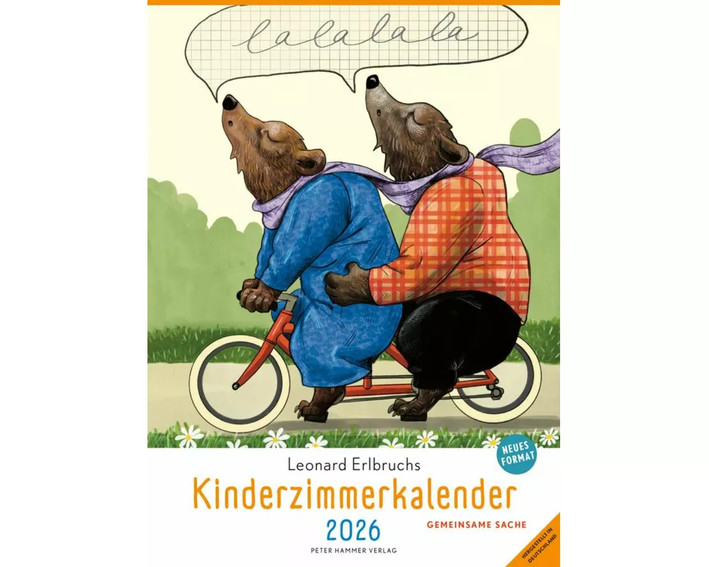 Leonard Erlbruchs Kinderzimmerkalender 2026