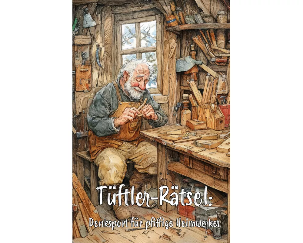 Tüftler-Rätsel: Denksport für pfiffige Heimwerker - Ultimatives Rätselbuch für echte Heimwerker-Profis!