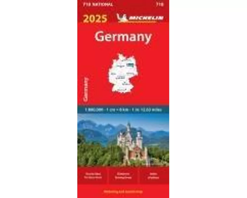 Germany 2025 - Michelin National Map 718