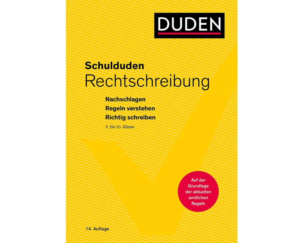 Schulduden Rechtschreibung