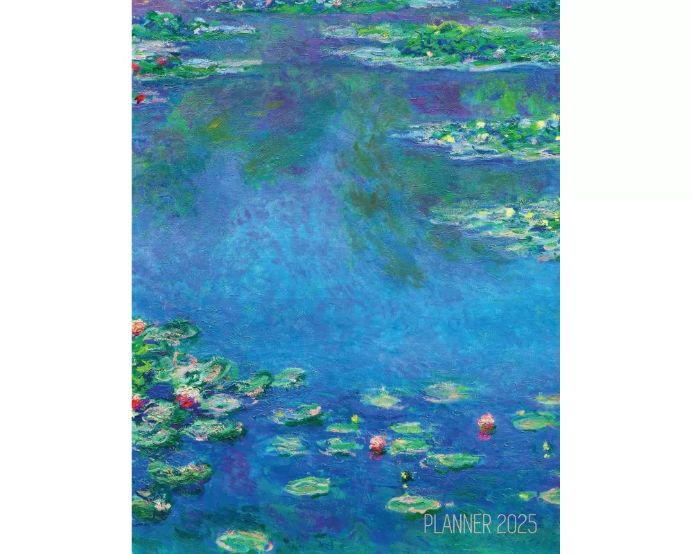 Claude Monet Daily Planner 2025