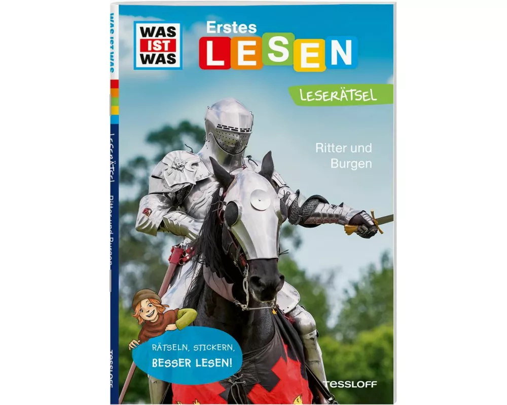 WAS IST WAS Erstes Lesen. Leserätsel Ritter und Burgen