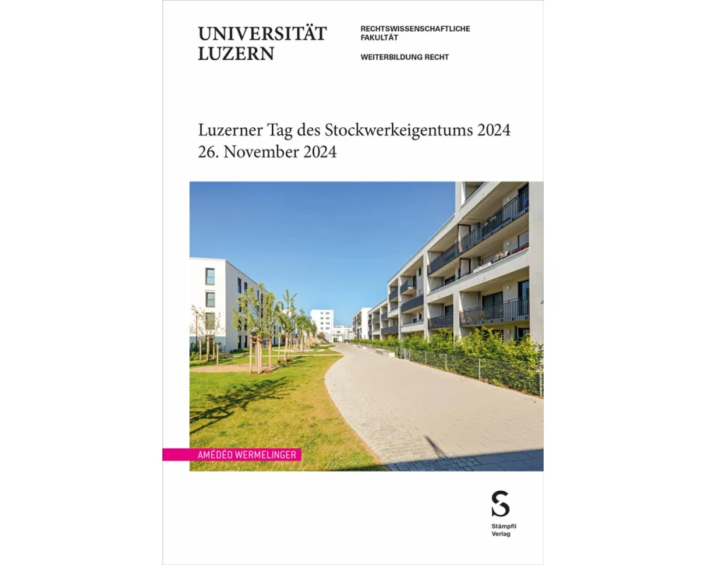 Luzerner Tag des Stockwerkeigentums 2024