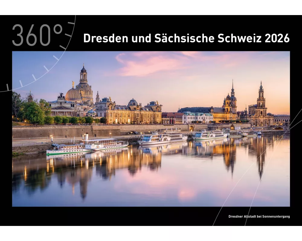 Dresden und Sächsische Schweiz Premiumkalender 2026