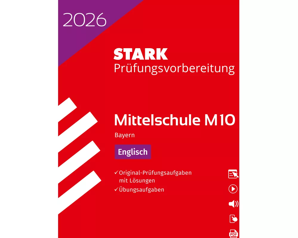 STARK Englisch 10. Klasse - M10 Mittelschule 2026 Bayern - Prüfungsvorbereitung