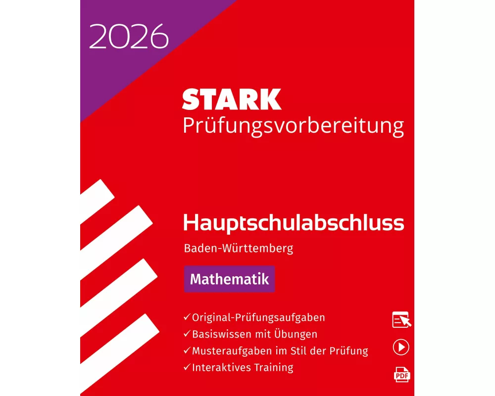 STARK Mathematik - Hauptschulabschluss 2026 BW - Prüfungsvorbereitung