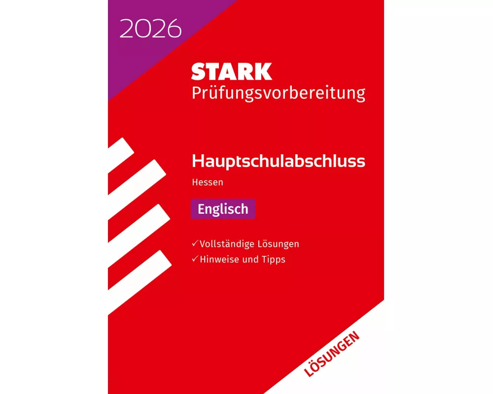 STARK Lösungen zu Englisch - Hauptschulabschluss 2026 Hessen - Prüfungsvorbereitung