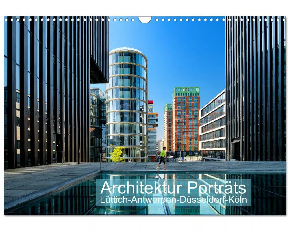 Architektur Porträts (Wandkalender 2026 DIN A3 quer), CALVENDO Monatskalender
