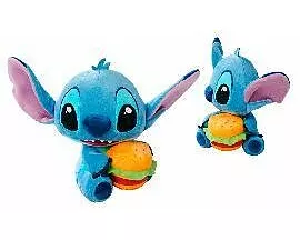 Disney Stitch mit Burger, 25cm