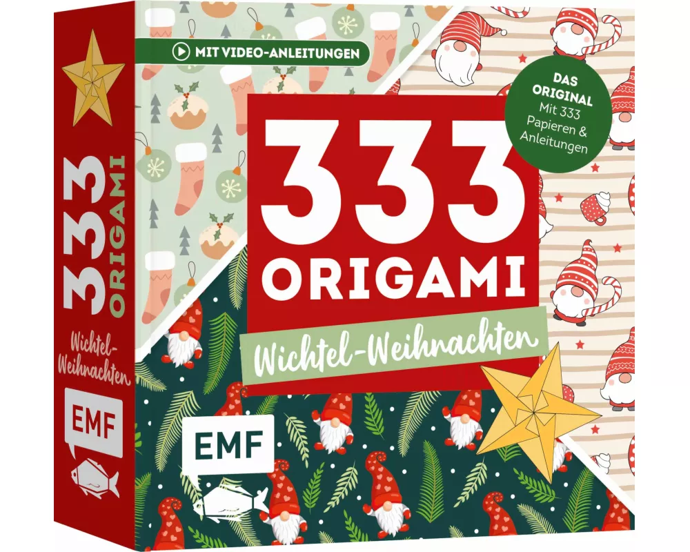 333 Origami – Wichtel-Weihnachten