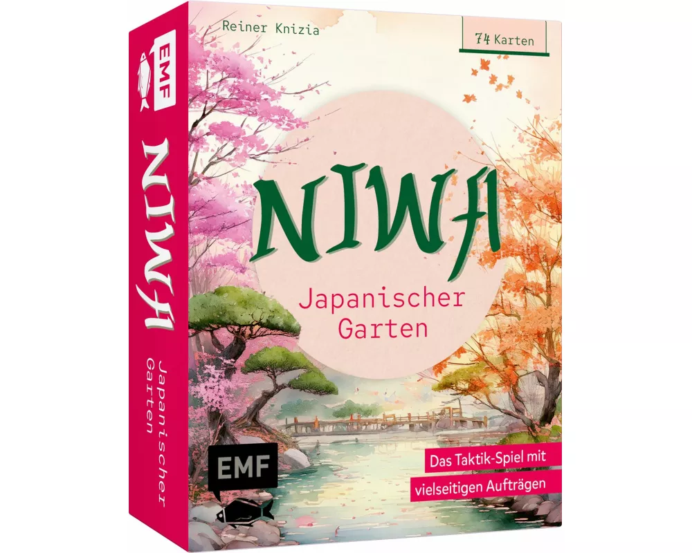 Kartenspiel: Niwa – Japanischer Garten: Das Taktik-Spiel mit vielseitigen Aufträgen