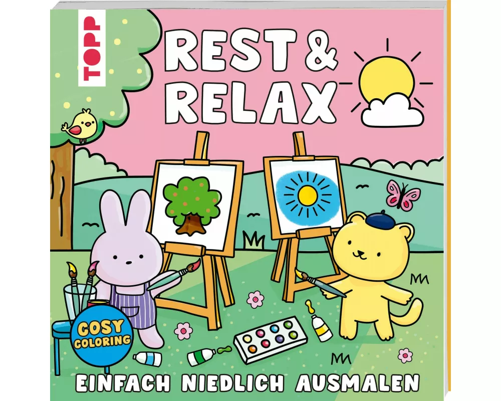 Cosy Coloring - Rest & Relax