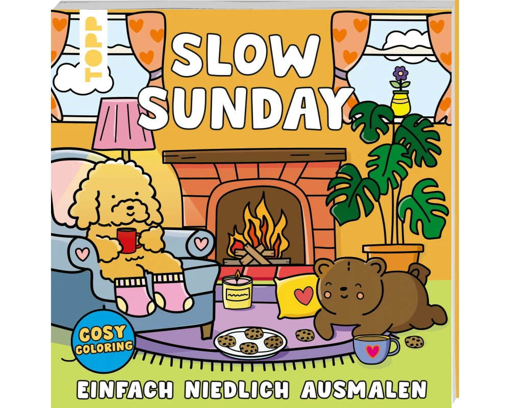 Cosy Coloring - Slow Sunday