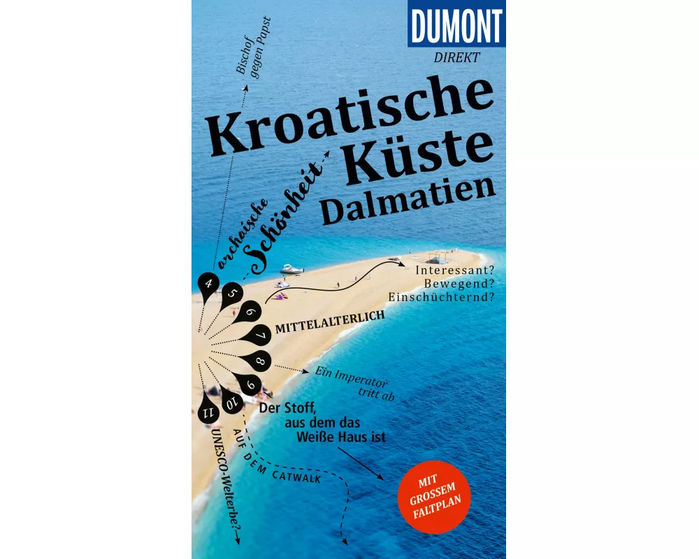 DUMONT direkt Reiseführer Kroatische Küste Dalmatien